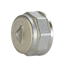 Заглушка ВЛМЗ з внутрішньою різьбою нікельована Ду 15В, А1001А(нк)